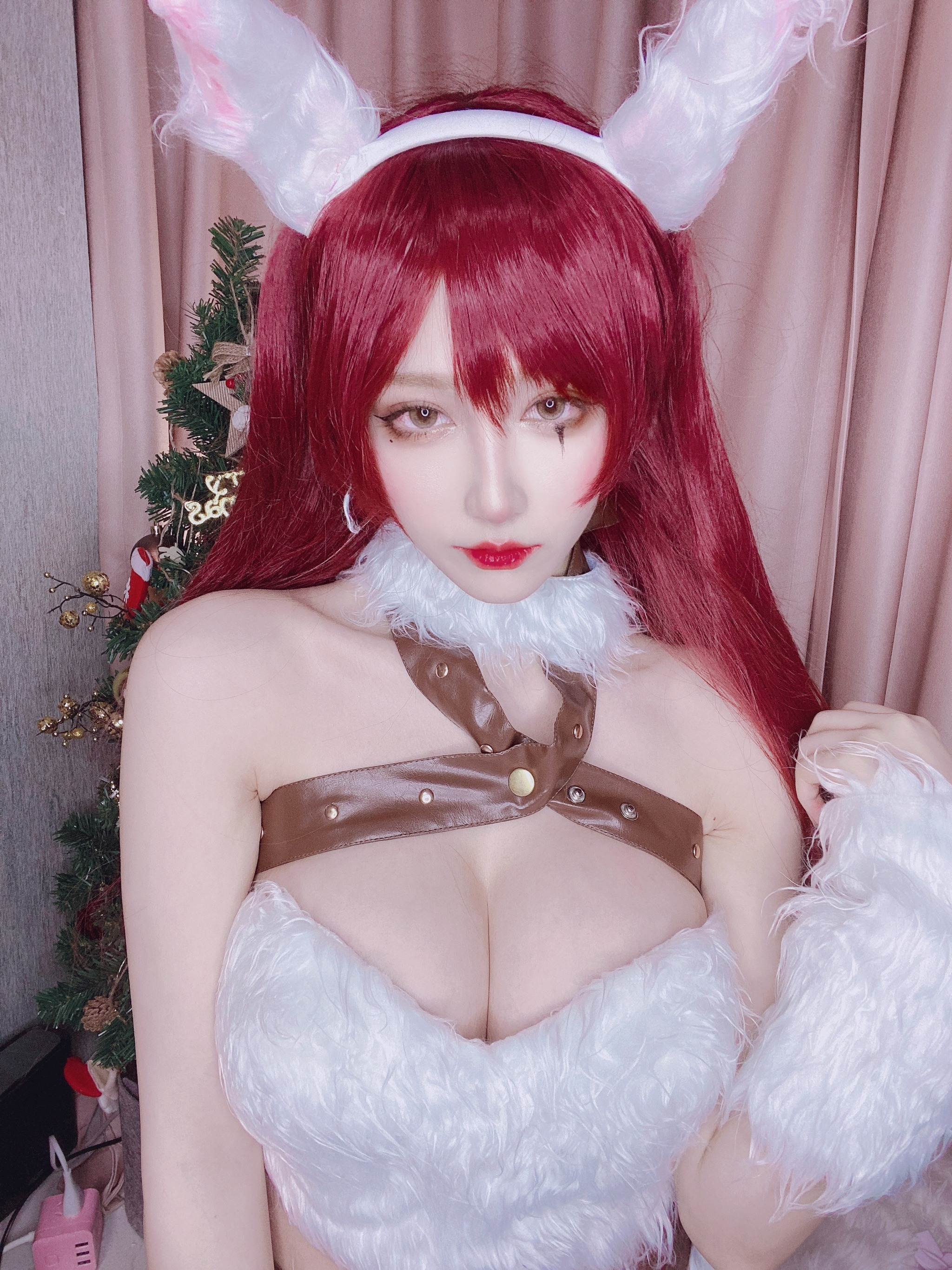 图片[1]-啾小妍Deer – NO.002 暗夜猫女[30P]-XikXak